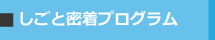 しごと密着プログラム